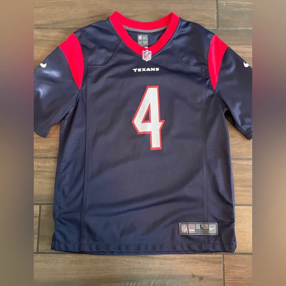 NFL Nike Houston Texans Deshaun Watson #4‎ size large